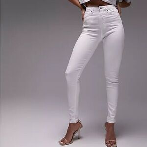 Topshop Jamie Jeans white